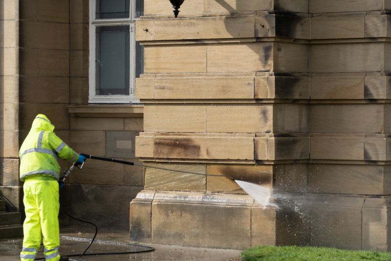 Stone Exterior Cleaning