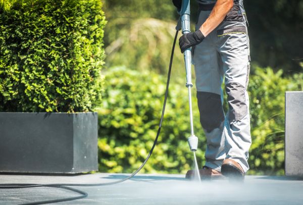 Patio Concrete Cleaning